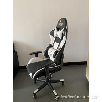 Hela försäljningspriset Office Racing Leather Gaming Gaming Chair med fotstöd